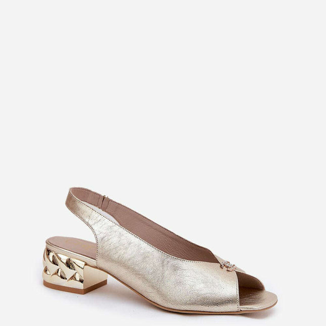 Heel sandals model 211358