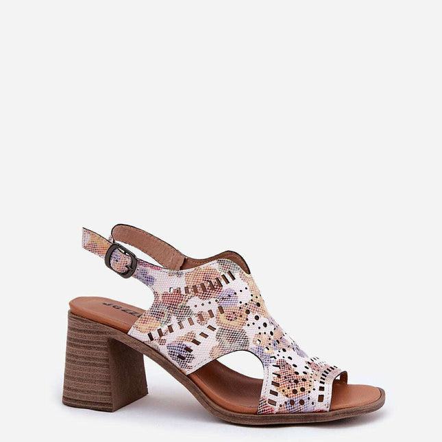 Heel sandals model 211363