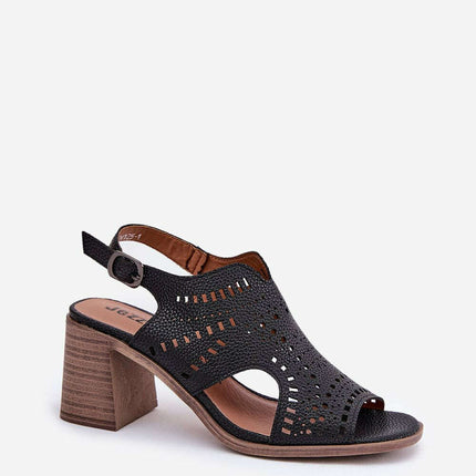 Heel sandals model 211363 - Très Elite