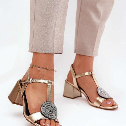 Heel sandals model 211368