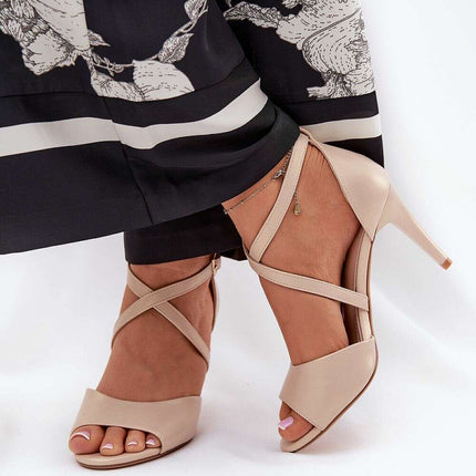Heel sandals model 211369 - Très Elite