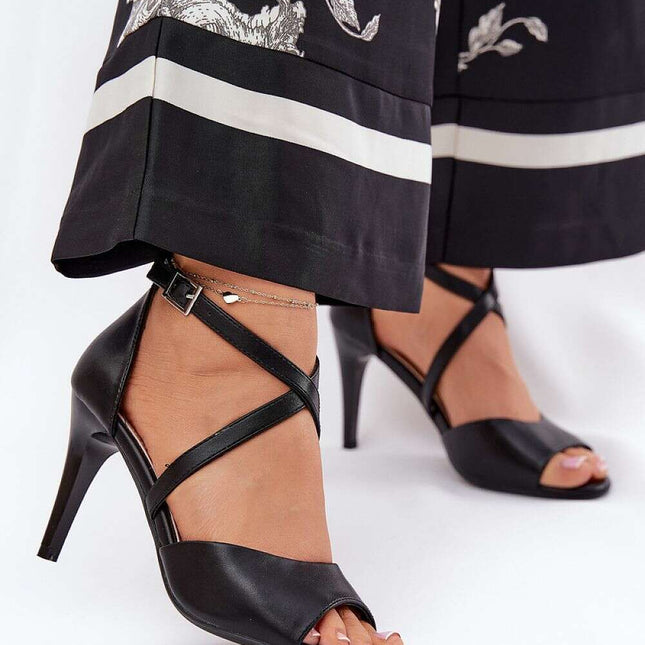 Heel sandals model 211369