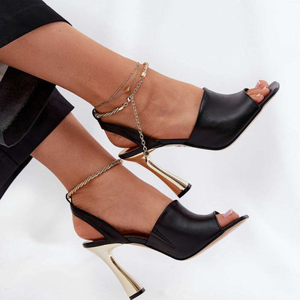 Heel sandals model 211371 - Très Elite