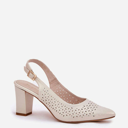 Heel sandals model 211939 - Très Elite