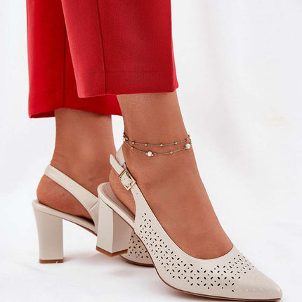 Heel sandals model 211939 - Très Elite