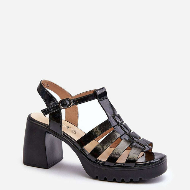 Heel sandals model 211947