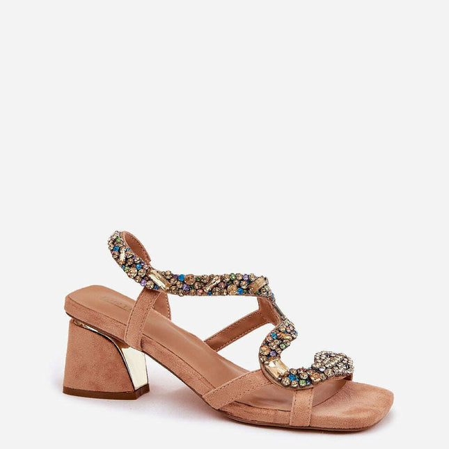 Heel sandals model 212356