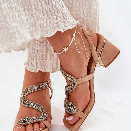 Heel sandals model 212357 - Très Elite