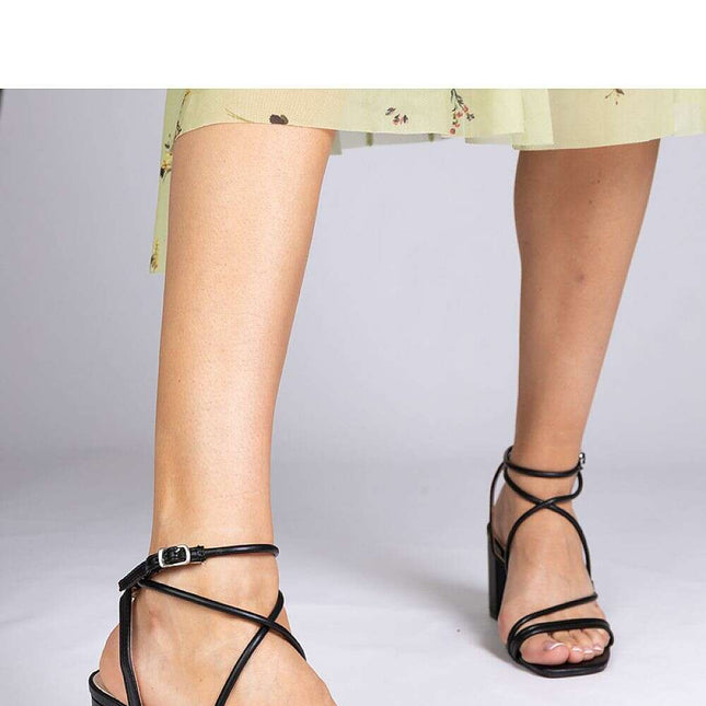 Heel sandals model 212425