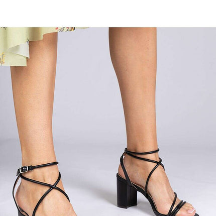 Heel sandals model 212425