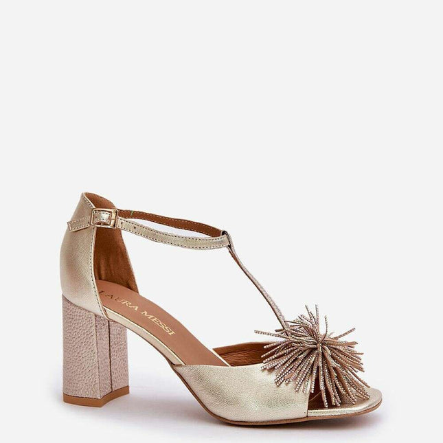 Heel sandals model 212584