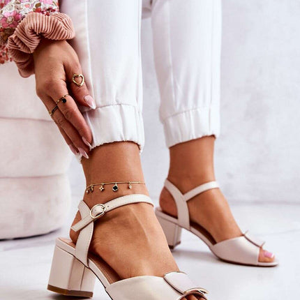 Heel sandals model 212717