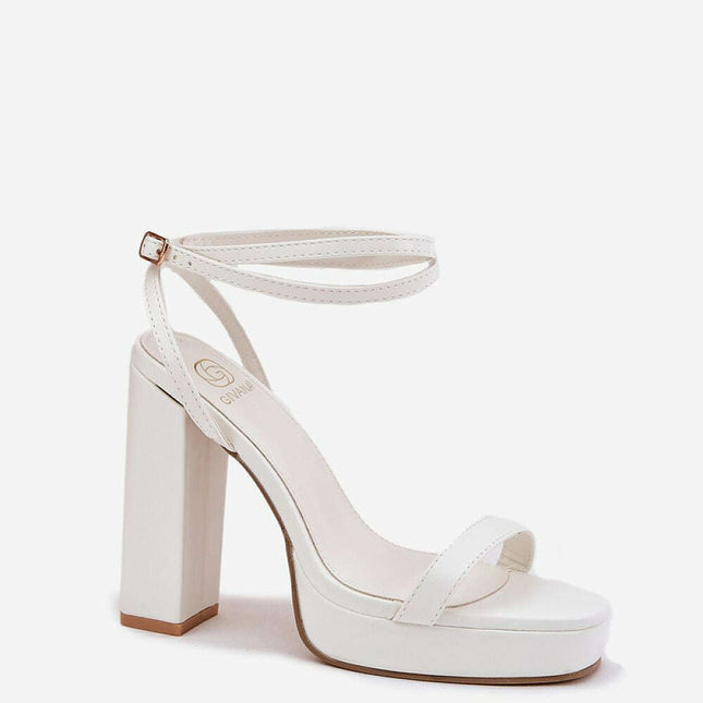 Heel sandals model 212819