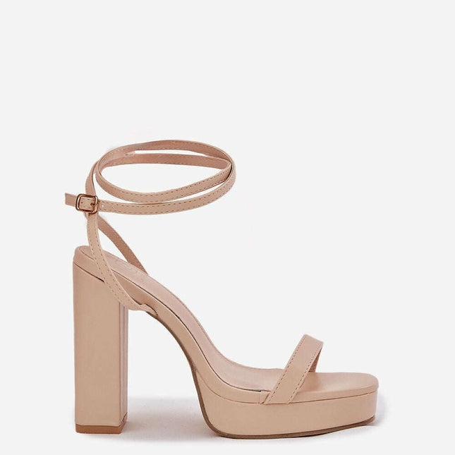 Heel sandals model 212820