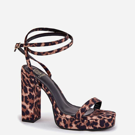Heel sandals model 212821 - Très Elite