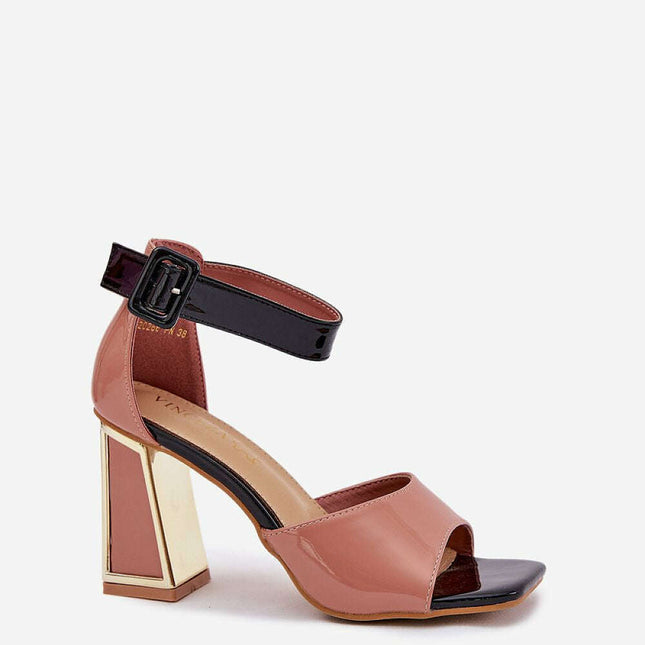 Heel sandals model 212824