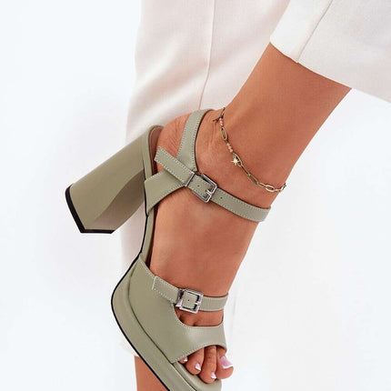Heel sandals model 212825 - Très Elite