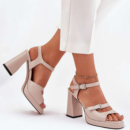 Heel sandals model 212826 - Très Elite