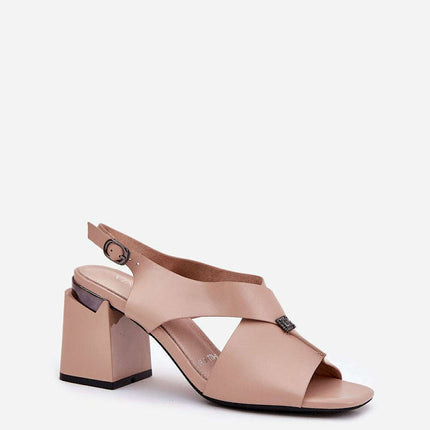 Heel sandals model 212827 - Très Elite