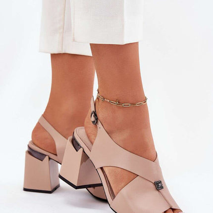 Heel sandals model 212827 - Très Elite