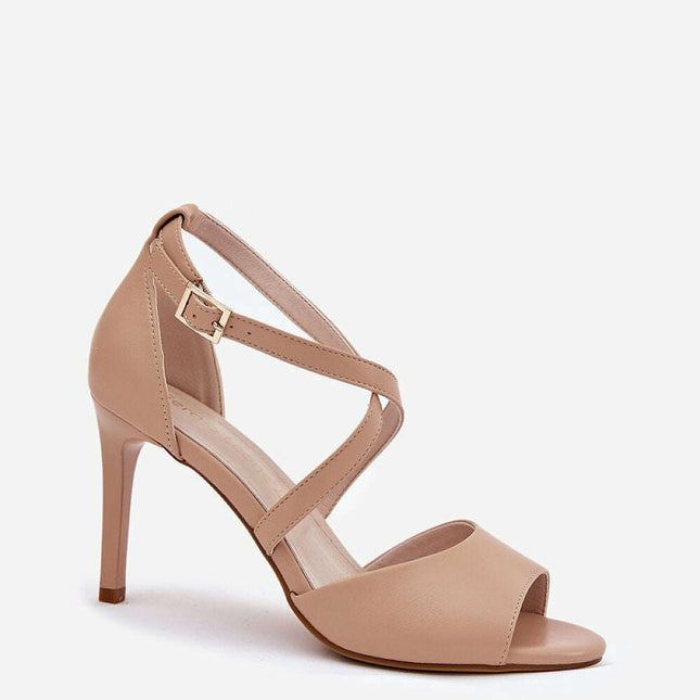 Heel sandals model 212830