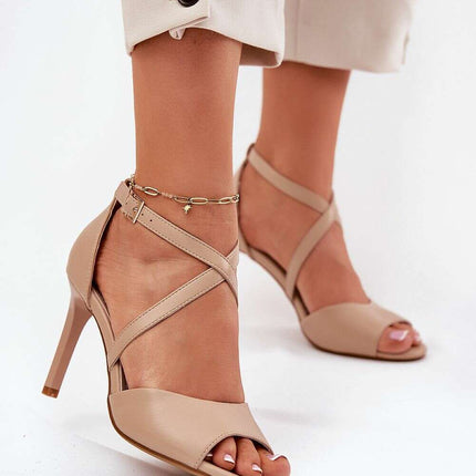 Heel sandals model 212830