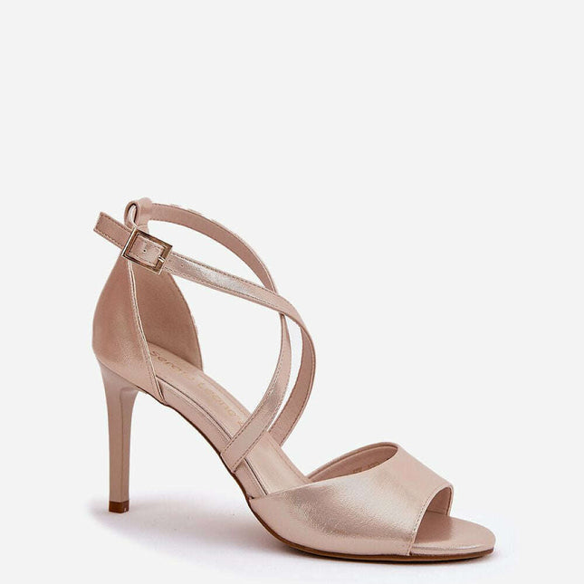 Heel sandals model 212832
