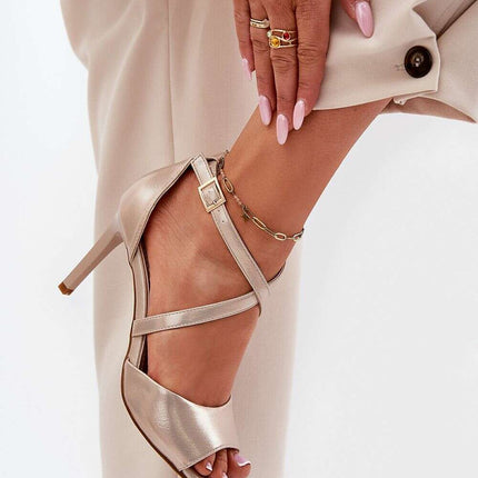 Heel sandals model 212832 - Très Elite