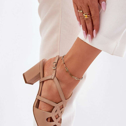 Heel sandals model 212835 - Très Elite