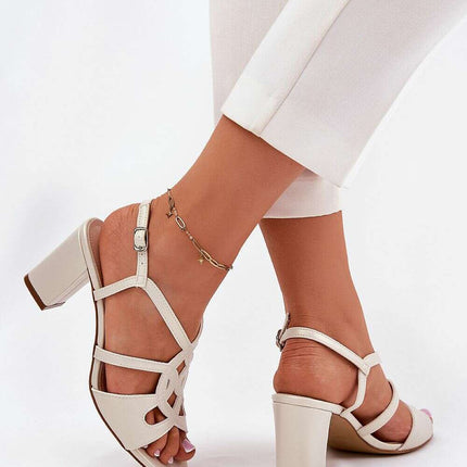 Heel sandals model 212837 - Très Elite