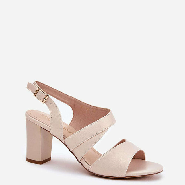 Heel sandals model 212906