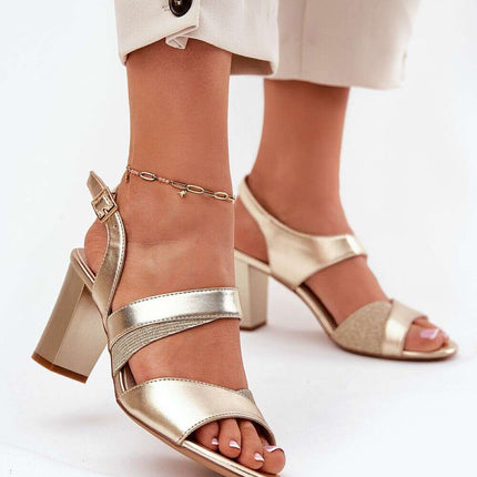 Heel sandals model 212907