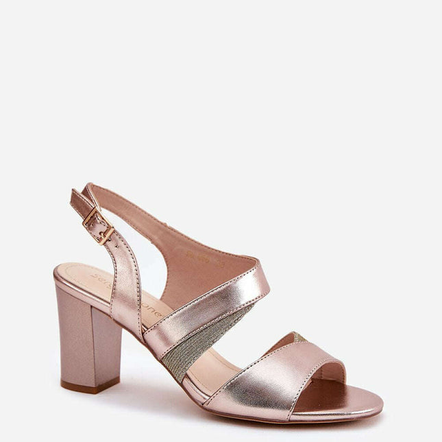 Heel sandals model 212909