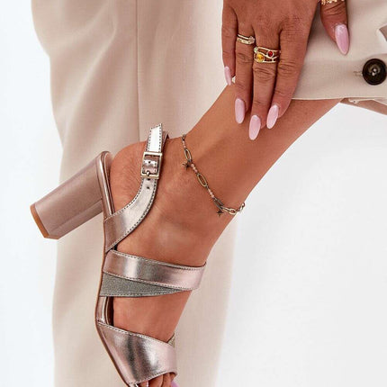 Heel sandals model 212909 - Très Elite