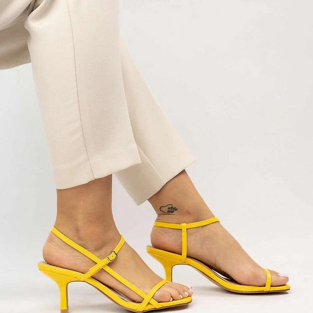 Heel sandals model 212935