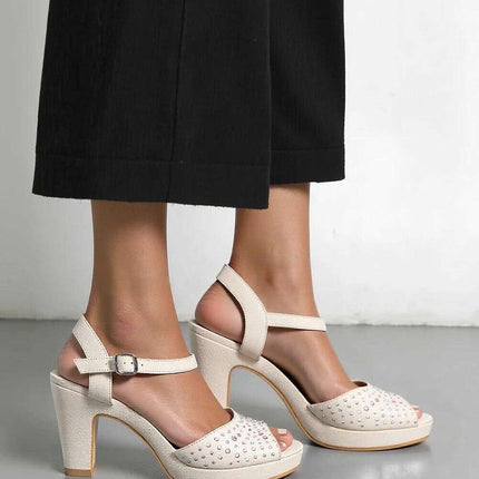 Heel sandals model 212939 - Très Elite