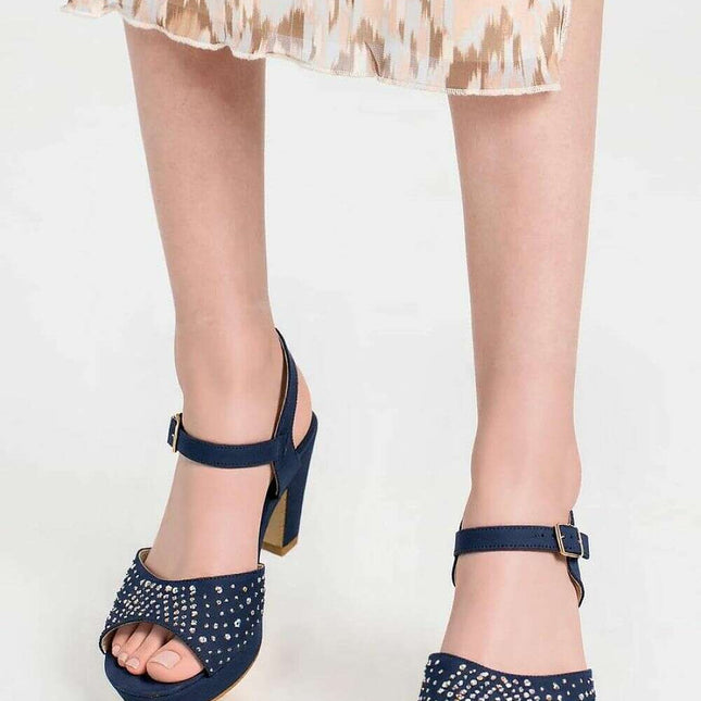 Heel sandals model 212940