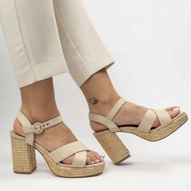 Heel sandals model 212953