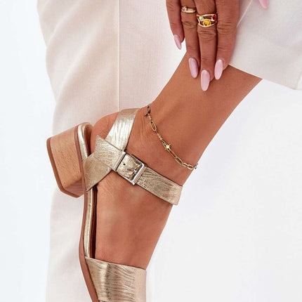 Heel sandals model 213021 - Très Elite