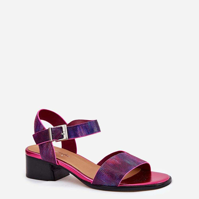 Heel sandals model 213022