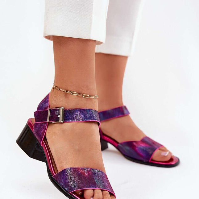 Heel sandals model 213022