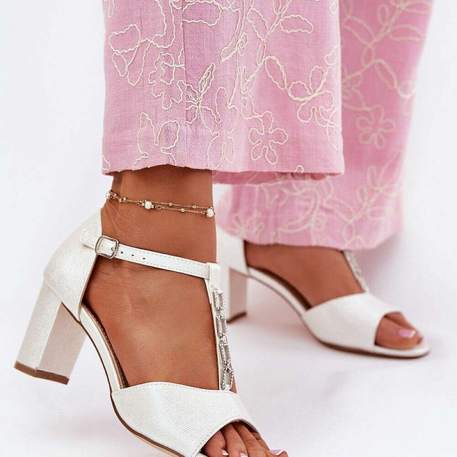 Heel sandals model 213160