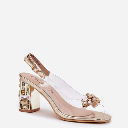 Heel sandals model 213182 - Très Elite