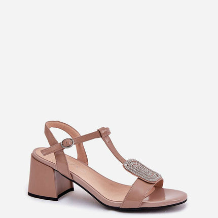 Heel sandals model 213183 - Très Elite