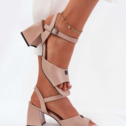 Heel sandals model 213185 - Très Elite
