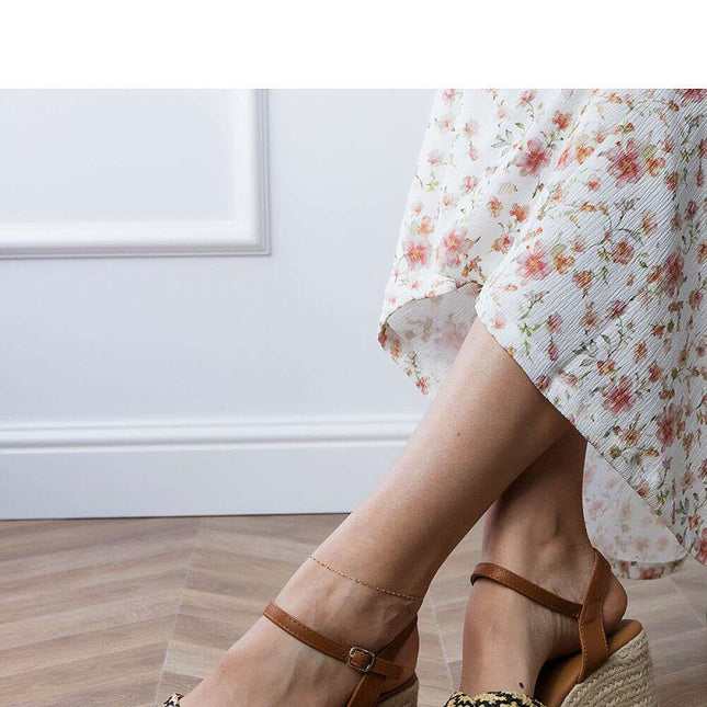 Heel sandals model 213410