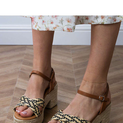 Heel sandals model 213410 - Très Elite