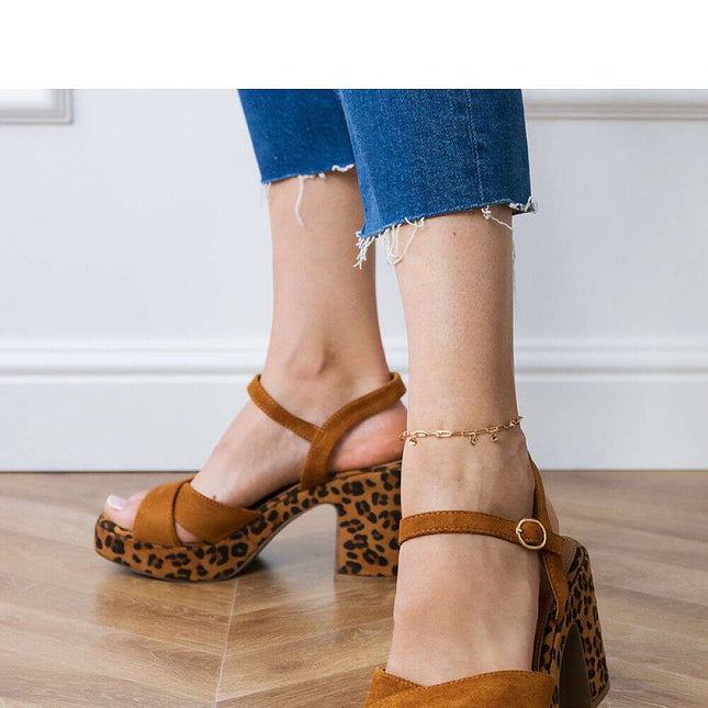 Heel sandals model 213413