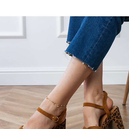 Heel sandals model 213413 - Très Elite