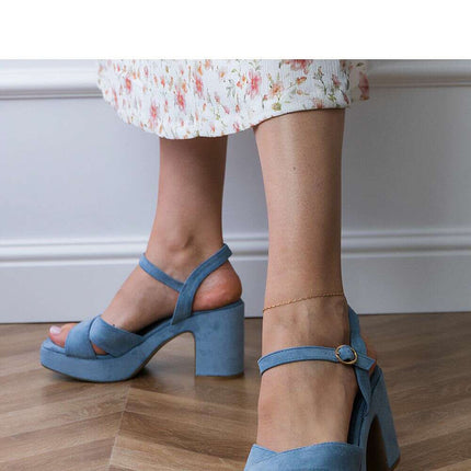 Heel sandals model 213415 - Très Elite